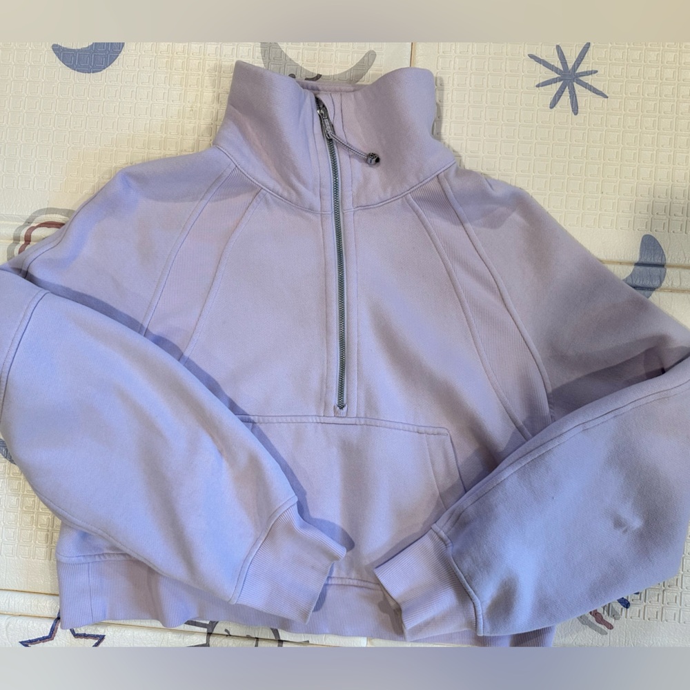 Lululemon Scuba Oversized Half Zip Funnel Neck Sweatshirt (XS/S)